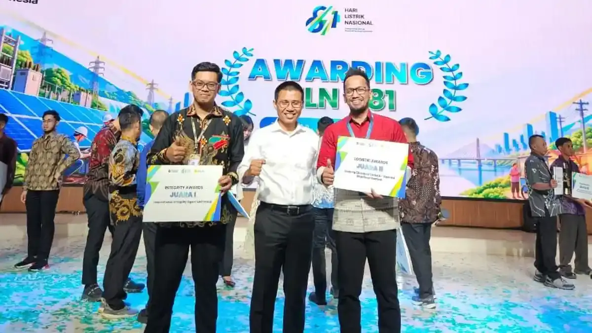 PLN UID Lampung Raih Juara II Gudang Distribusi Terbaik pada HLN ke-81