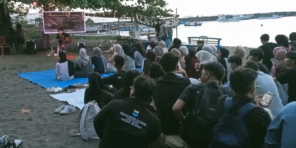 Sumpah Pemuda di Manado Jadi Panggung Perlawanan, Isu Reklamasi hingga Dugaan Pembakaran Gunung Klabat Disuarakan