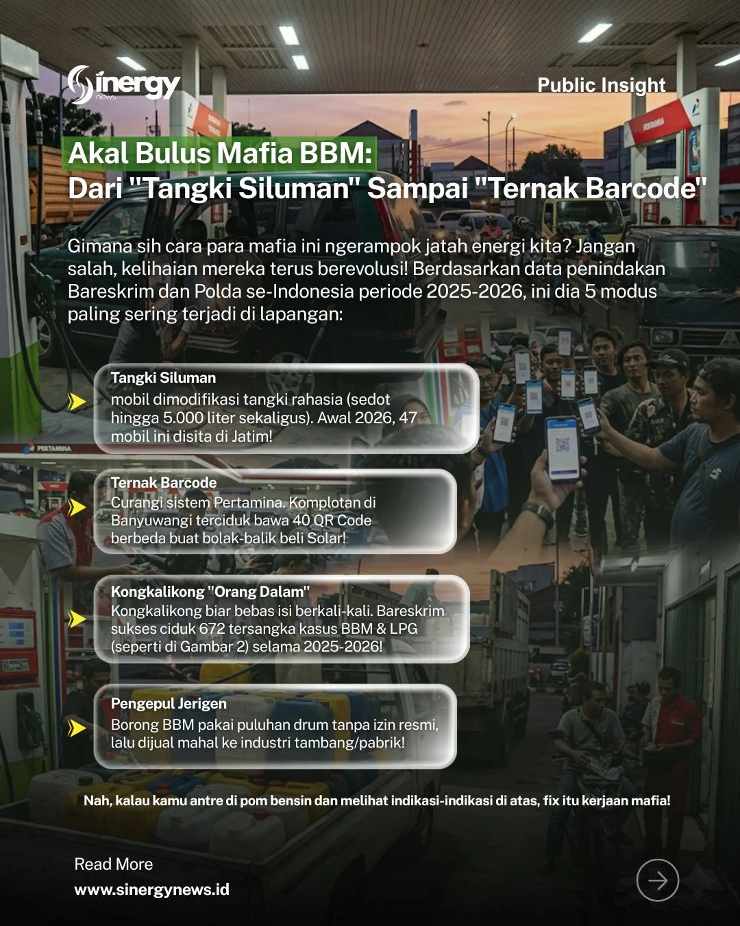 NEGARA VS MAFIA BBM Kroconya Diborgol,  Bos Besarnya Ngopi di Mana? - Slide 3