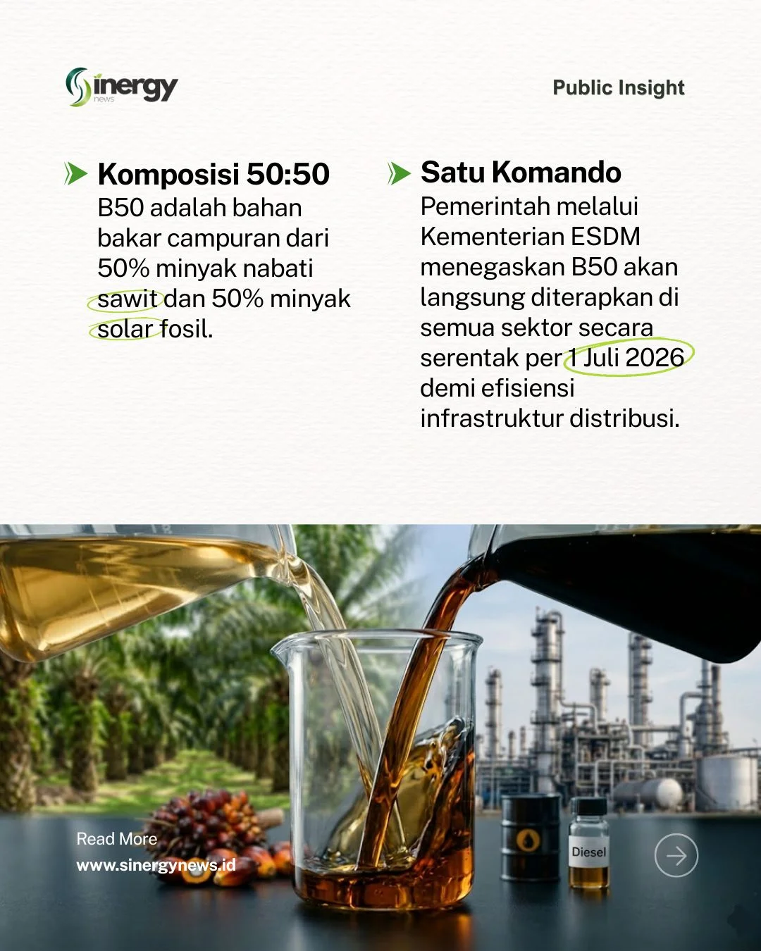 B50: Era Baru Bahan Bakar Nabati Indonesia - Slide 2