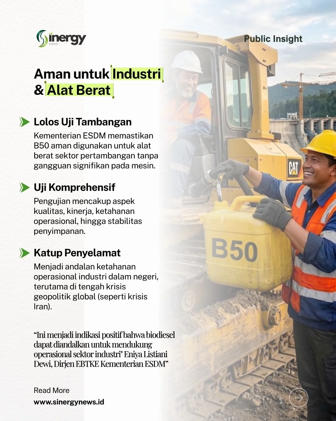 B50: Era Baru Bahan Bakar Nabati Indonesia - Slide 4