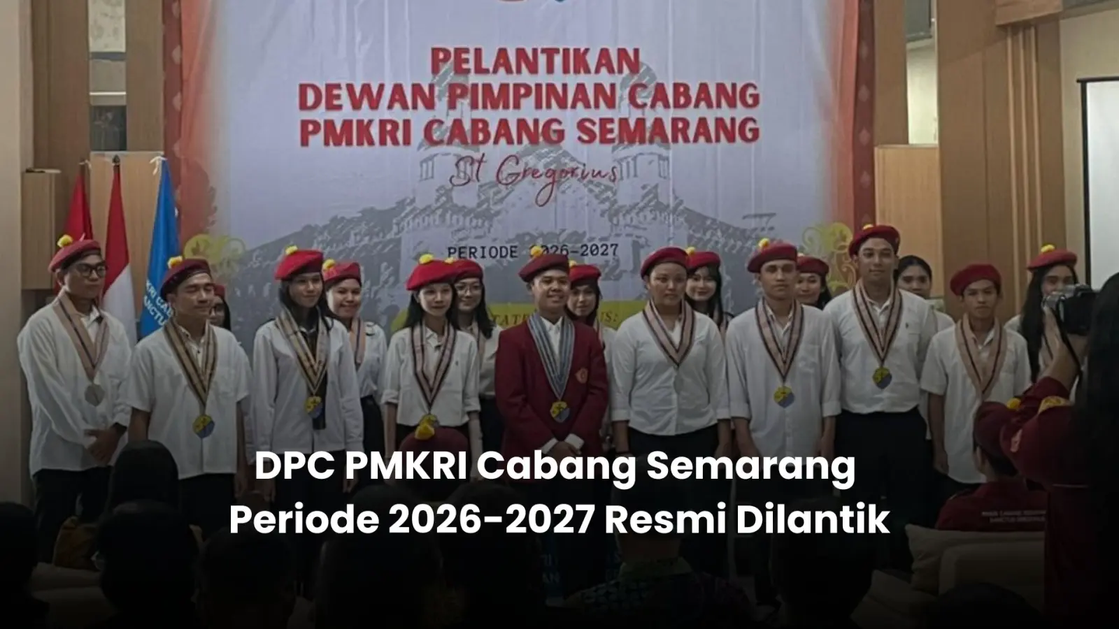 Teguhkan Spiritualitas dan Intelektualitas, DPC PMKRI Semarang Periode 2026-2027 Resmi Dilantik