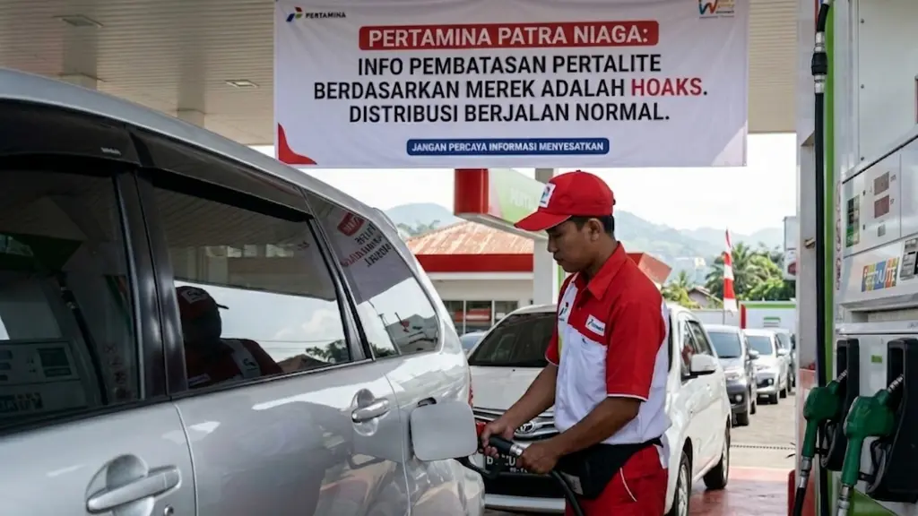 Pertamina Tegaskan Kabar Pembatasan Pertalite Berdasarkan Merek Mobil Mulai 1 Juni 2026 Adalah Hoaks