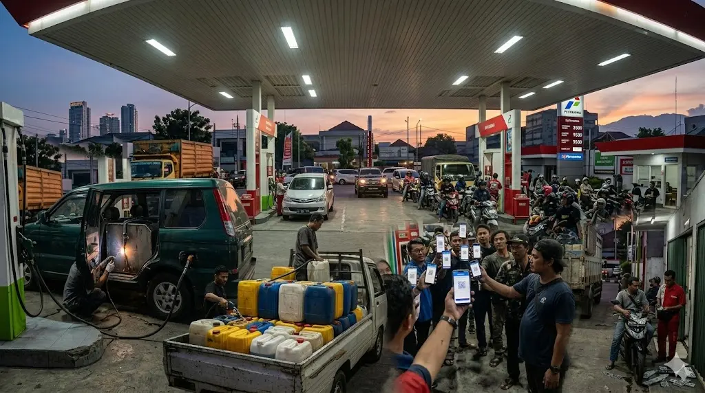 NEGARA VS MAFIA BBM: Kroconya Diborgol, Bos Besarnya Ngopi di Mana?