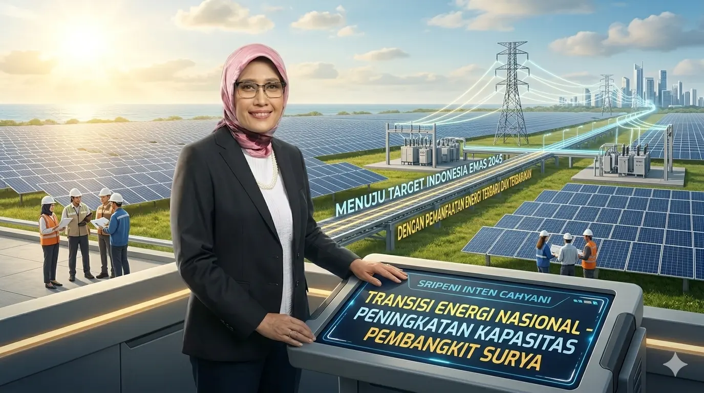 Kenalan dengan Sripeni Inten Cahyani, Satu-satunya Srikandi di DEN yang Siap Mengawal Proyek "Matahari" 100 GW Sambil Tetap Anggun