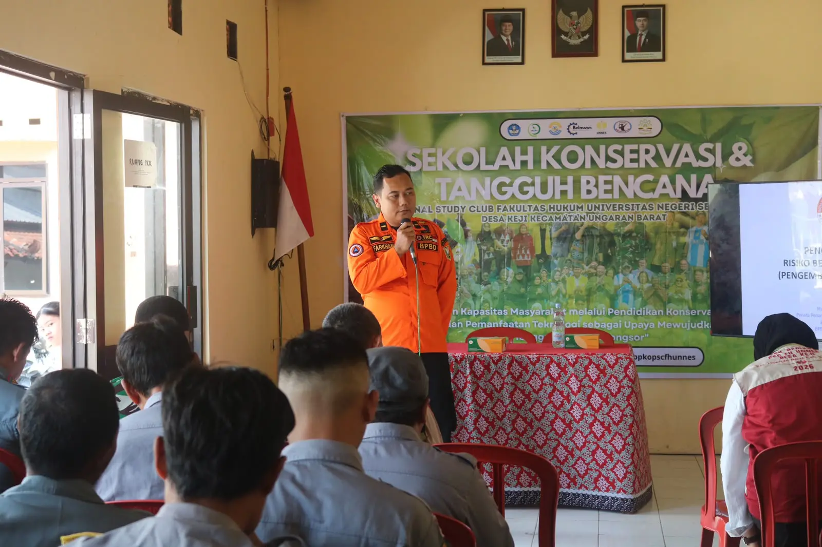 Pematerian oleh BPBD Kab SemarangPematerian oleh BPBD Kab Semarang