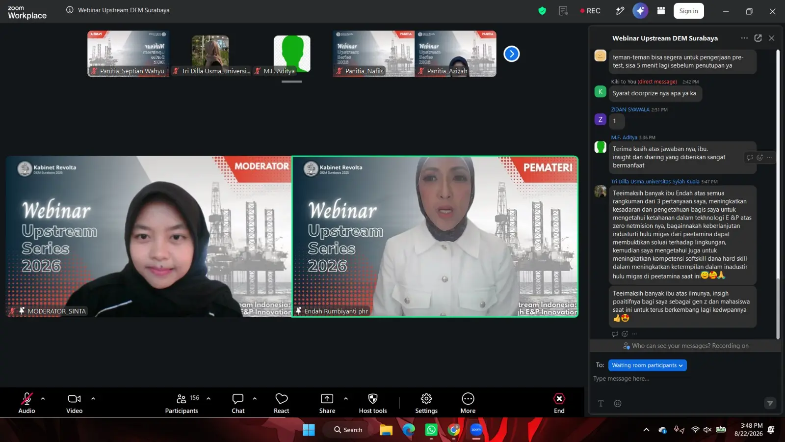 Upstream Series #1: Deep Dive into Upstream Indonesia Bahas Inovasi E&P untuk Mendukung Ketahanan Energi Nasional