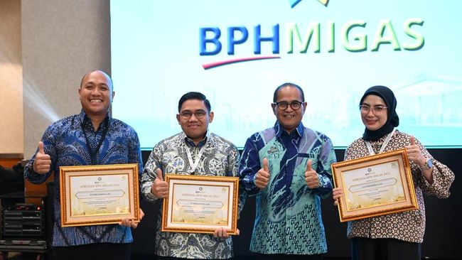 Kinerja Distribusi Gas Bumi Dinilai Positif, Pertagas Raih Penghargaan BPH Migas